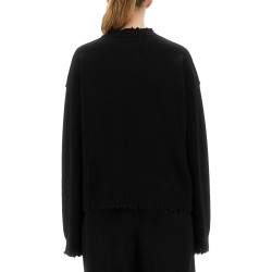 CASHMERE SWEATER WITH BANGS