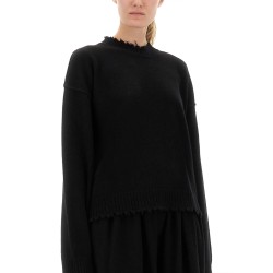 CASHMERE SWEATER WITH BANGS