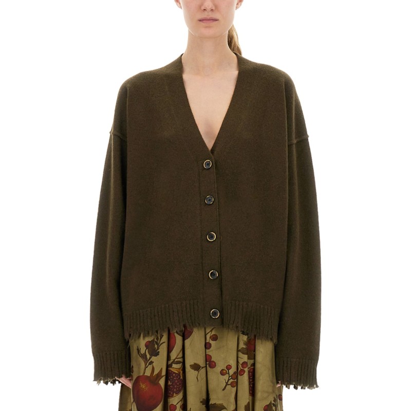 CASHMERE CARDIGAN WITH BUTTONS