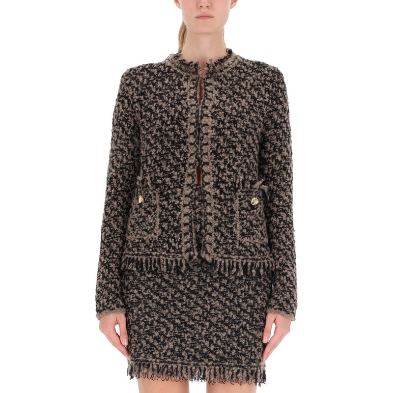 TWEED AND SEQUIN JACKET