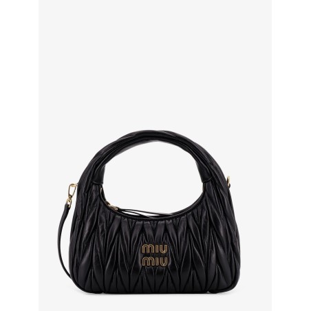 Wander matelassé leather shoulder bag