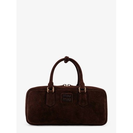 Arcadie suede shoulder bag