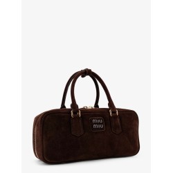 Arcadie suede shoulder bag