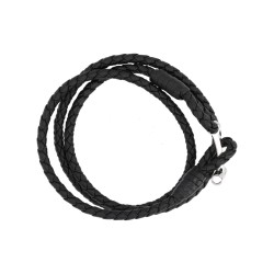 BRAIDED LEATHER BRACELET