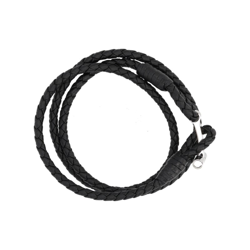 BRAIDED LEATHER BRACELET