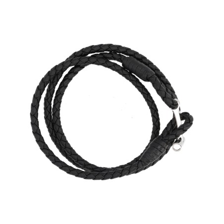 BRAIDED LEATHER BRACELET