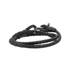 BRAIDED LEATHER BRACELET