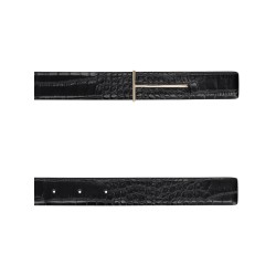 BELT WITH BUCKLE "T"