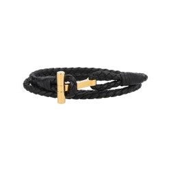 BRAIDED LEATHER BRACELET