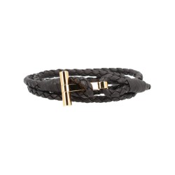 BRAIDED LEATHER BRACELET