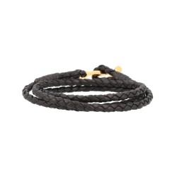 BRAIDED LEATHER BRACELET