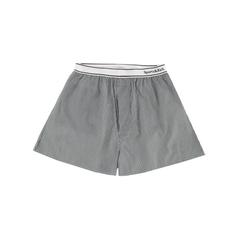 STRIPED LOGO SHORTS