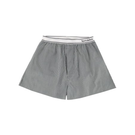 STRIPED LOGO SHORTS
