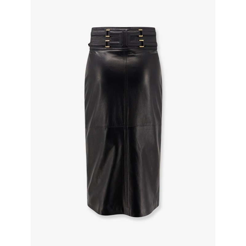 Leather skirt