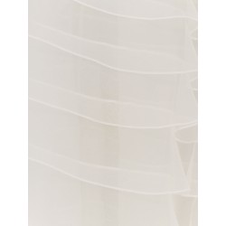 Flounced voile skirt