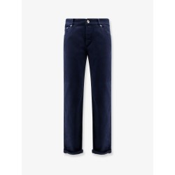 Traditional Fit cotton trousers