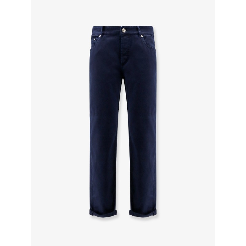 Traditional Fit cotton trousers