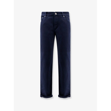 Traditional Fit cotton trousers