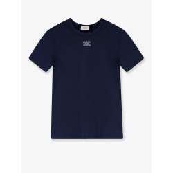 Cotton blend t-shirt with Triomphe logo