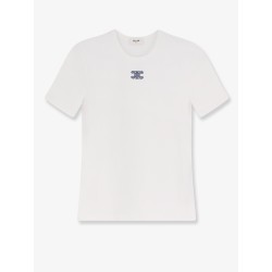 Cotton blend t-shirt with Triomphe logo