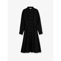 Wool chemisier dress