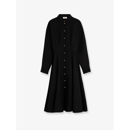 Wool chemisier dress