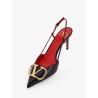 VLogo Signature leather pumps