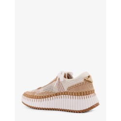 Mesh Nama low-top sneakers with suede inserts