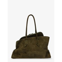 La Passeggiata suede shoulder bag