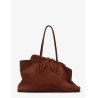 La Passeggiata suede shoulder bag