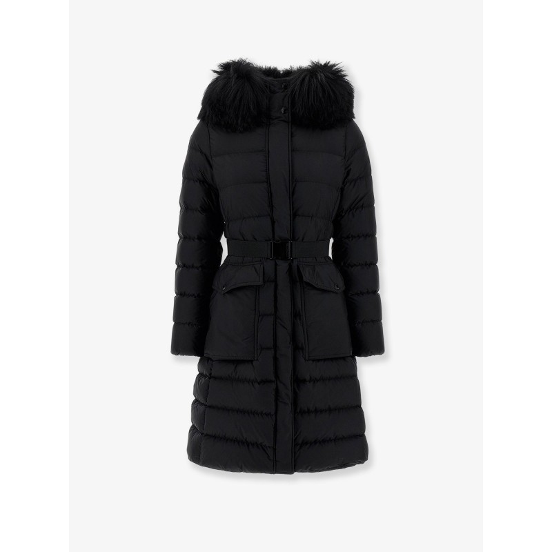 Khloesse nylon long down jacket
