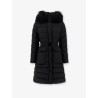 Khloesse nylon long down jacket