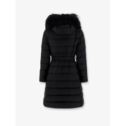 Khloesse nylon long down jacket