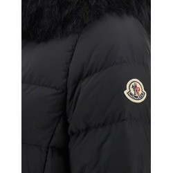 Khloesse nylon long down jacket