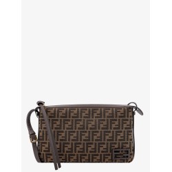 Simply Medium FF Jacquard Fabric crossbody bag
