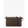 Simply Medium FF Jacquard Fabric crossbody bag