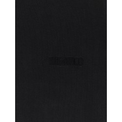 Cotton t-shirt with embroidered logo on the front