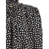 Polka-dots silk shirt