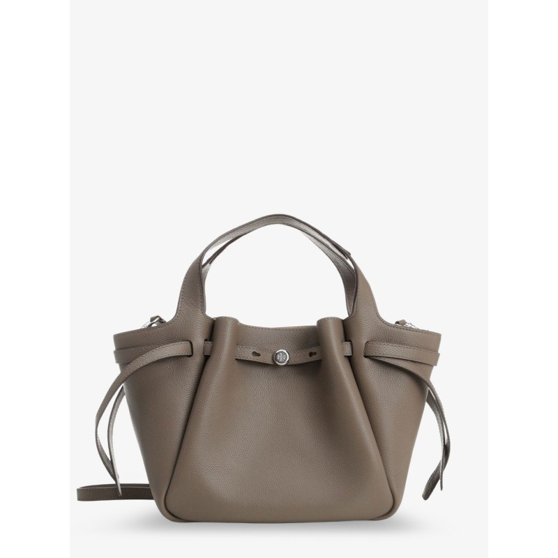 Romy leather shoulder bag