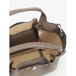 Romy leather shoulder bag