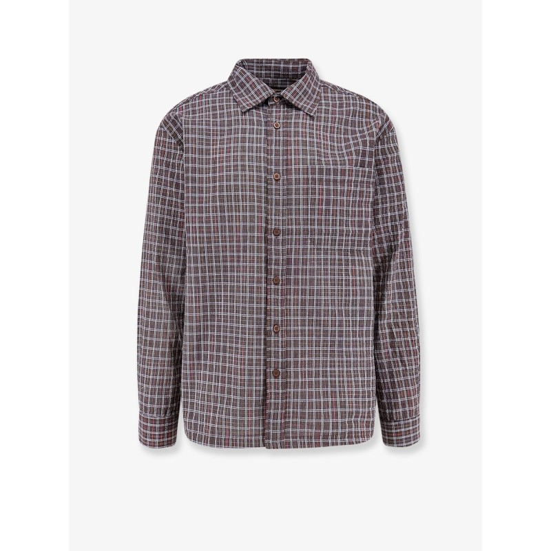WBBuzo Chuck cotton blend shirt with check print