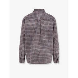 WBBuzo Chuck cotton blend shirt with check print