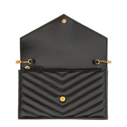 "ENVELOPE CASSANDRE" WALLET WITH CHAIN