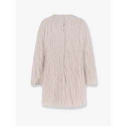 Short lurex dress with fringes