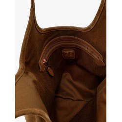 Ivy suede shoulder bag