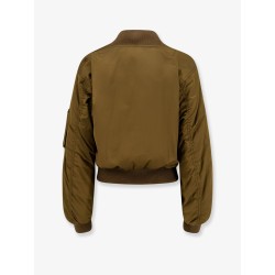 Nylon bomber jacket