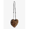 Le Coeur leopard haircalf shoulder bag