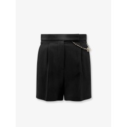 Stretch viscose shorts