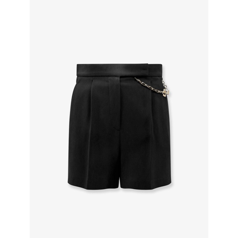 Stretch viscose shorts
