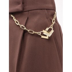 Stretch viscose shorts